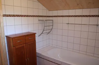 Ein Badezimmer in der Unterkunft Alpenferienhaus Dachstein-West