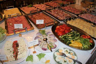 Essen im Hotel oder in der Nähe