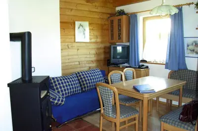 TV/Unterhaltungsangebot in der Unterkunft Chalet in Schlierbach near Ski Trails