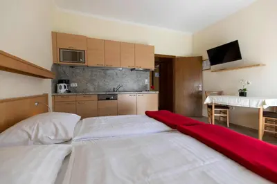 Ein Bett oder Betten in einem Zimmer der Unterkunft Apartment in St Georgen near Kreischberg