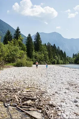 Naturlandschaft in der Nähe des Ferienhauses