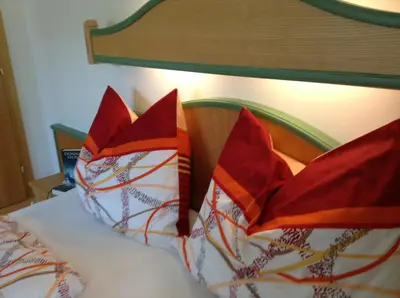 Ein Bett oder Betten in einem Zimmer der Unterkunft Haus Buchsteiner