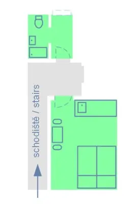 Grundriss der Unterkunft Rulfik