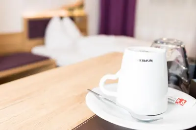 Kaffee-/Teezubehör in der Unterkunft Hotel Stiegler Bed & Breakfast