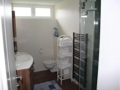 Ein Badezimmer in der Unterkunft Ferienwohnung Laserer