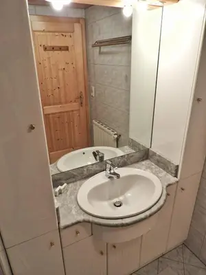 Ein Badezimmer in der Unterkunft Schieplechnerhof