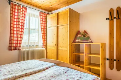 Ein Bett oder Betten in einem Zimmer der Unterkunft Bio Bauernhof Schoberhof