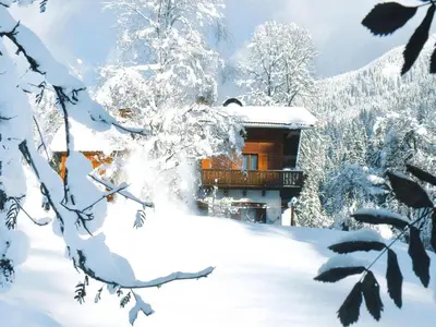Apartment in Hüttau near Ski Amadé Slopes im Winter