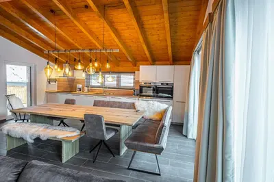 Küche/Küchenzeile in der Unterkunft Chalet Dorf Wagrain Alpenleben by AlpenTravel