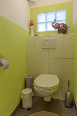 Ein Badezimmer in der Unterkunft Trendapartment