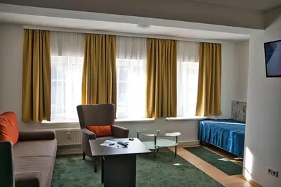 Ein Sitzbereich in der Unterkunft GRASSEGGER APPARTEMENTHAUS