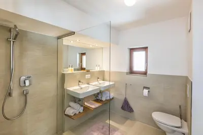 Ein Badezimmer in der Unterkunft Fridas