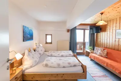 Ein Bett oder Betten in einem Zimmer der Unterkunft Fridas