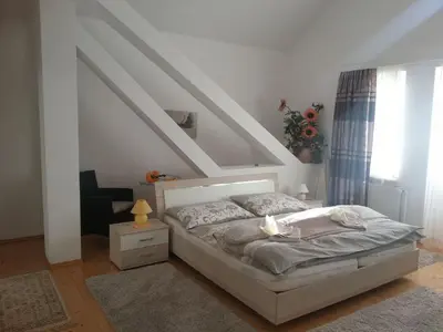 Ein Bett oder Betten in einem Zimmer der Unterkunft Villa Elisabeth
