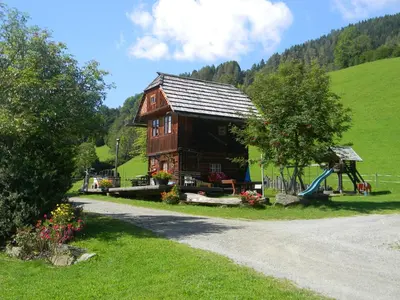 Naturlandschaft in der Nähe des Chalets