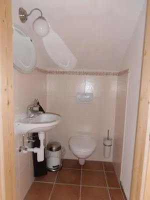 Ein Badezimmer in der Unterkunft Ferienhaus Gaiswinkler
