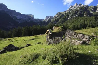 Naturlandschaft in der Nähe der Ferienwohnung