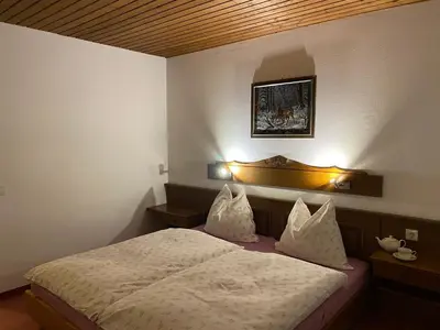 Ein Bett oder Betten in einem Zimmer der Unterkunft Haus Kleinberg