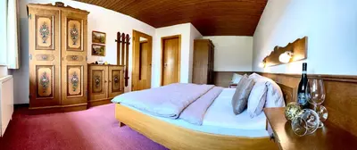 Ein Bett oder Betten in einem Zimmer der Unterkunft Haus Kleinberg