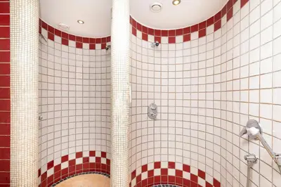 Ein Badezimmer in der Unterkunft Hotel Garni Sonnhof