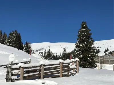 Appartements Futtertrögl im Winter