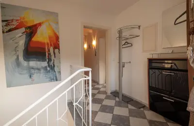 Küche/Küchenzeile in der Unterkunft Ferienwohnung Michael