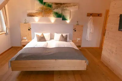 Ein Bett oder Betten in einem Zimmer der Unterkunft Florineum
