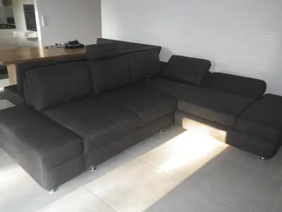 Ein Sitzbereich in der Unterkunft Haus Rading