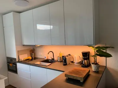 Küche/Küchenzeile in der Unterkunft 4* + 5* Luxury Apartments