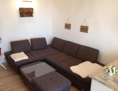 Ein Sitzbereich in der Unterkunft 4* + 5* Luxury Apartments