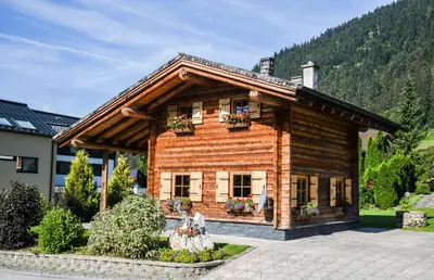 Naturlandschaft in der Nähe des Chalets