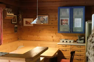 Küche/Küchenzeile in der Unterkunft Landhotel Oberwengerhof