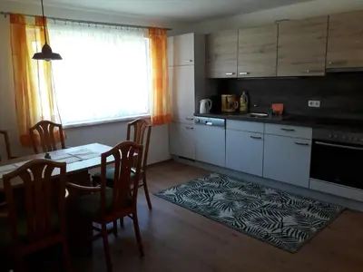 Küche/Küchenzeile in der Unterkunft Apartment Sandra