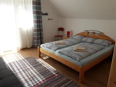 Ein Bett oder Betten in einem Zimmer der Unterkunft Apartment Sandra