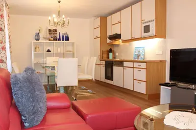 Küche/Küchenzeile in der Unterkunft FEWO Gabi Haus Pacher