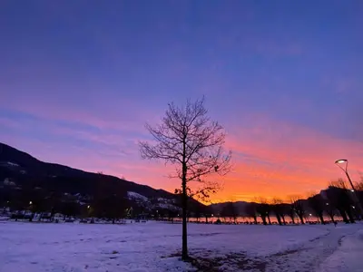 Naturlandschaft in der Nähe des Bed & Breakfasts
