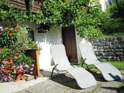 Ein Garten an der Unterkunft Ferienhaus Höchhäusl
