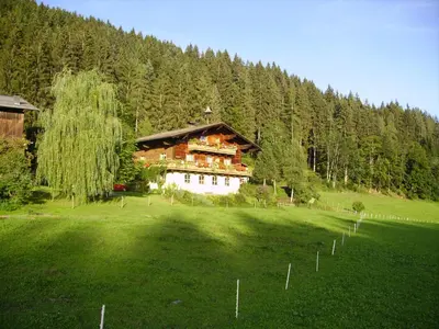 Naturlandschaft in der Nähe des Bauernhofs