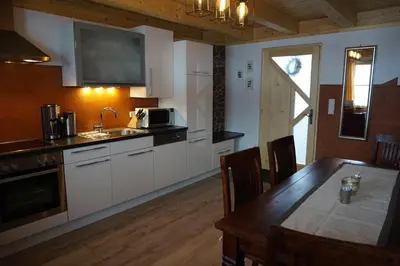 Küche/Küchenzeile in der Unterkunft Appartment Kainhofer