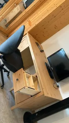 TV/Unterhaltungsangebot in der Unterkunft Ferienwohnung bon WAB