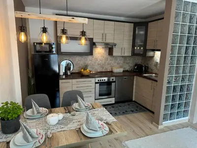 Küche/Küchenzeile in der Unterkunft Schnelli Appartement Schladming