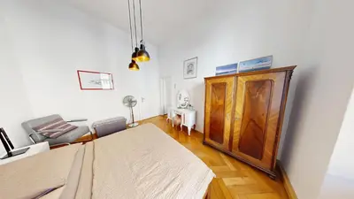 Ein Bett oder Betten in einem Zimmer der Unterkunft Markplatz Terrace