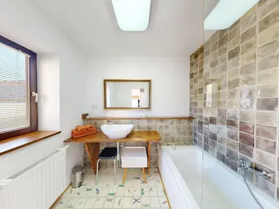 Ein Badezimmer in der Unterkunft Marktplatz Mountain View