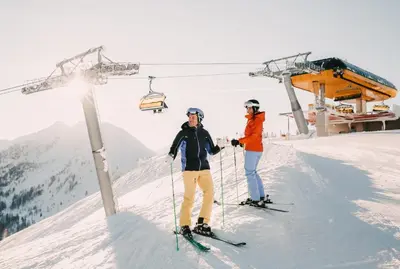Skifahren im Hotel oder in der Nähe