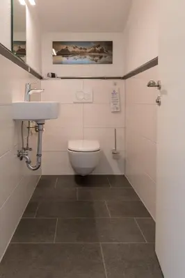 Ein Badezimmer in der Unterkunft Landhaus Tripolt