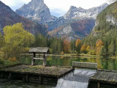 Naturlandschaft in der Nähe des Bauernhofs