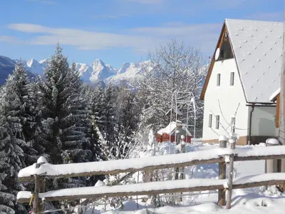 Familienbauernhof Imitz, Ferienwohnung im Winter