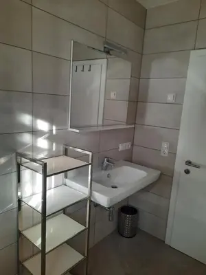Ein Badezimmer in der Unterkunft Landhaus Theresia