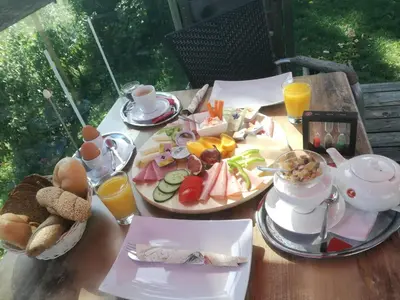 Essen in der Pension oder in der Nähe