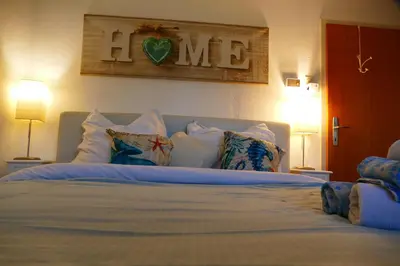 Ein Bett oder Betten in einem Zimmer der Unterkunft Gemütlicher Raum, Gampern